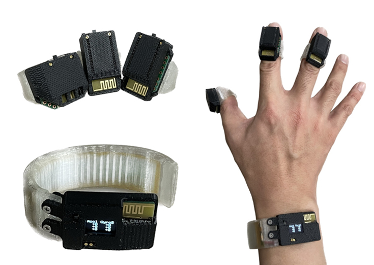 Exo-Sensor Glove with Flexible Battery - Mand.ro